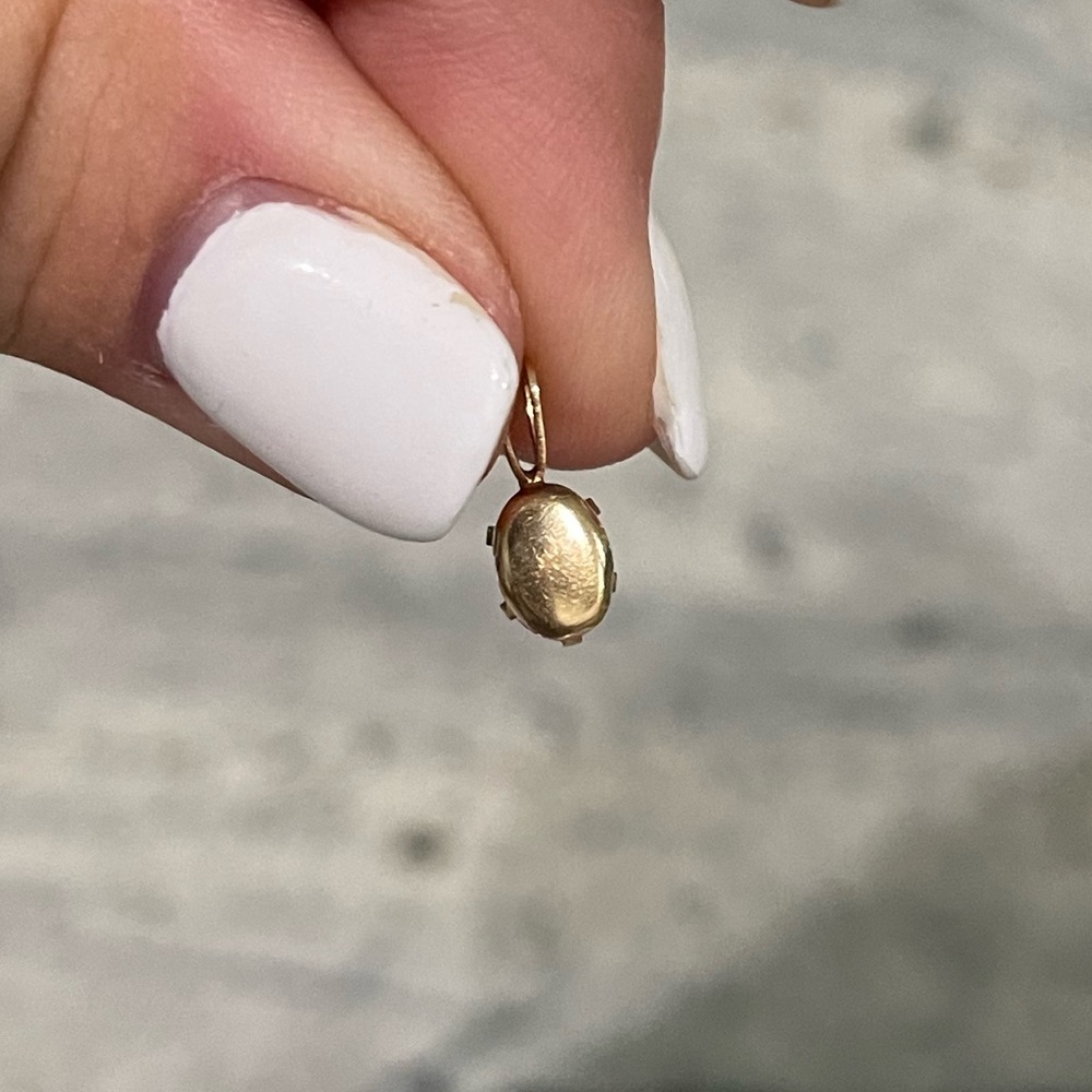 14K Gold Pink Sapphire earrings and pendant - Picture 4 of 9